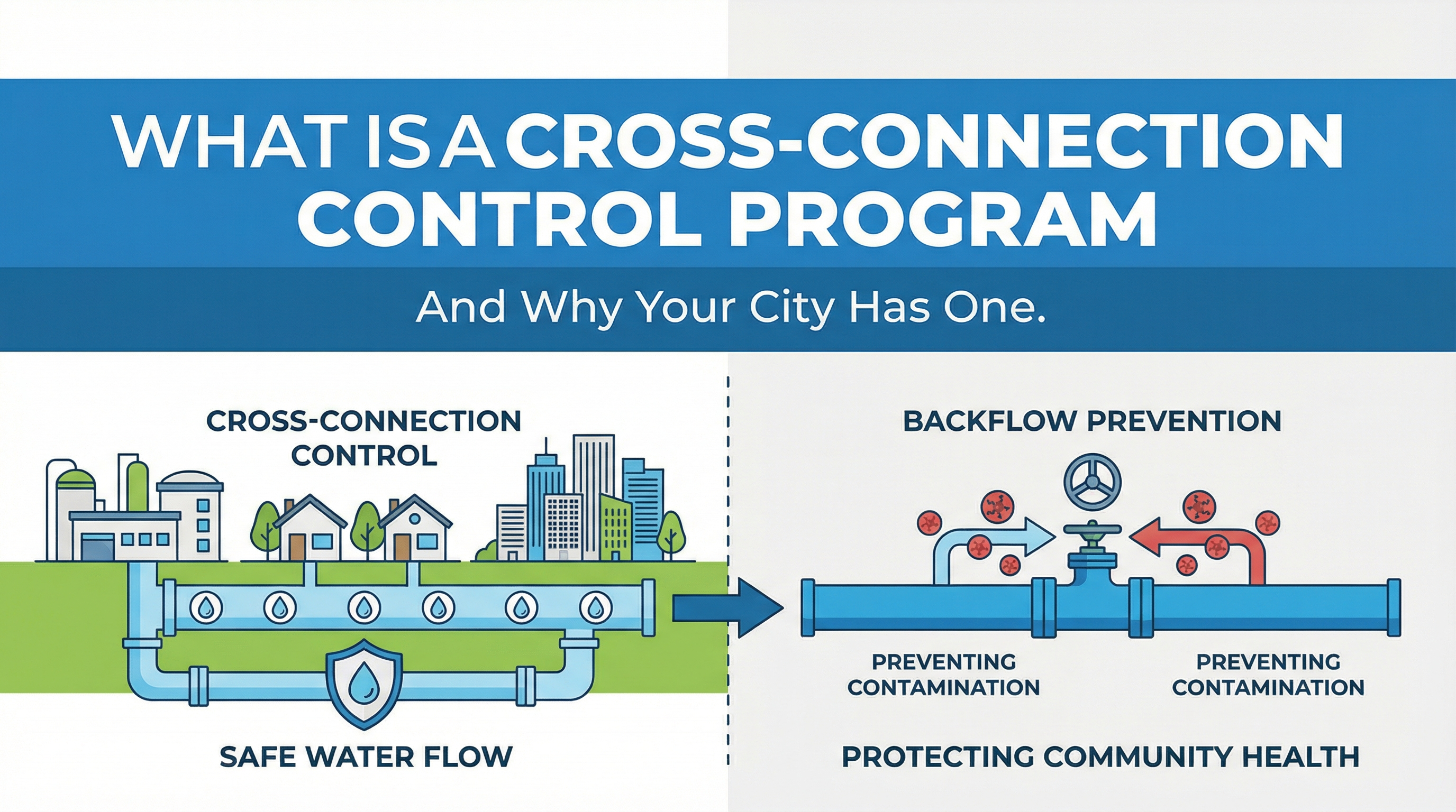 Municipal water infrastructure and pipe systems